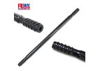 RUIlong - Model R28MM-H25 - Thread Extension Drill Rod for Mining Drill R28mm-H25
