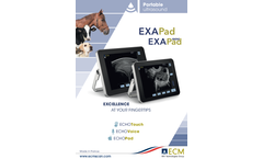 ExaPad and ExaPad Mini - Veterinary Ultrasound Scanner Brochure
