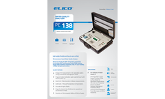 Elico - Model PE 138 - Water Quality Analyser - Brochure