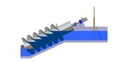 Hydrodynamic Screw River Turbine