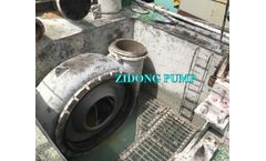 WN450 heavy duty 18inch sand pump gravel dredge pump