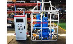 Whole kit submersible type sand slurry pumps with control cabinet and high pressure water shooting system