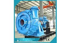 Wear resistant horizontal sand pump dredging pump by Zidong Pump company