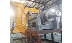 Zidong® Pump company new ZN600 sand dredging pump finished