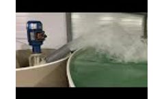 Customer feedback videos on vertical axial flow pump for aquaculture fish farming