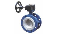 Model D341F - ​Double Flanged Butterfly Valves with PTFE Seat