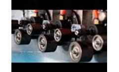 New High speed Flat drip irrigation Pipe Production line (speed: 300m/min) Video