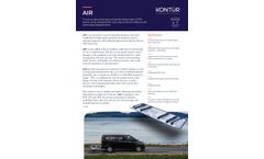 Kontur - Model AIR - True Air-Launched GPR Sensorr - Brochure