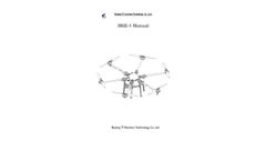 TTA - Model M6E-1 - Water-Proof Agriculture Sprayer Drone  Manual
