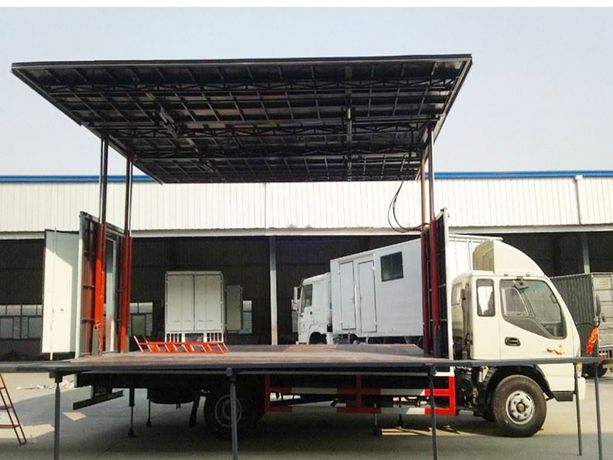 Mobile Stage Roadshow Trucks With LED Screen-4