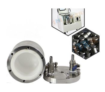 MITR - Model BQM-0.4L - Zirconia Lined Vacuum Ball Mill Jar