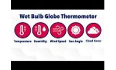 Kestrel 5400 Heat Stress Tracker Alerts Demo - Video