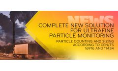TSI Now Offers Full Solution for Ultrafine Particle Monitoring