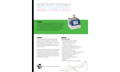 AeroTrak - Model 9350 & 9550 - Portable Particle Counter - Datasheet
