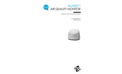 TSI BlueSky - Model 8143 - Air Quality Monitor System - Manual