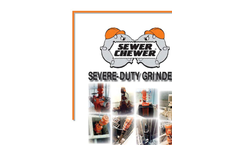 Severe-Duty Grinders Brochure