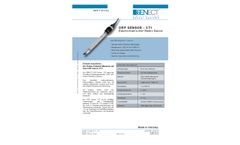 Senect - Model ORP-1-XT1-SC - Elektrochemical Redox Potential Sensor Brochure