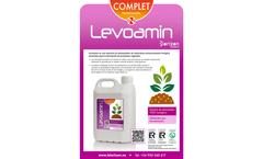 Levo Amin - Natural Hidrolizados Fertilizer Brochure