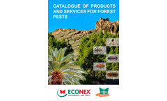 Econex Catalogue of Products and Services for Forest Pests Brochure