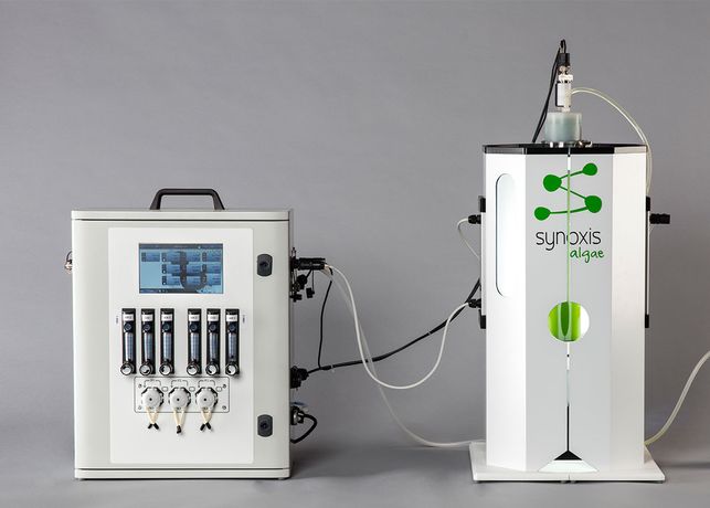 Synoxis - Model NANO - Modular Laboratory Photobioreactor Microalgae Cultivation System