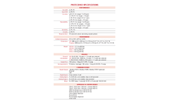 ProTech - Model 903 - H2S Analyzers/Total Sulfur Analyzers Brochure
