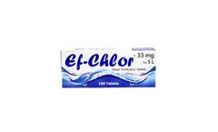 Ef-Chlor - Model 33 mg - Water Cleaning Tablets for 8 Litres Water