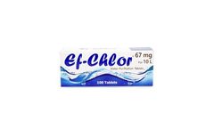 Ef-Chlor - Model 67 mg - Water Purification Tablets for 10-12 Litres Water
