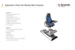 Stranda-Prolog - Operator Chair for Net Cleaner Brochure