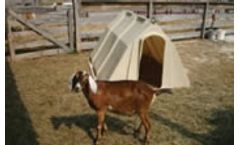 A-Frame Goat Hutch