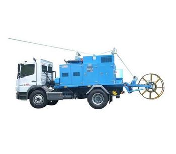 OMAC - Model F120.150.4.CM - Truck-Mounted Hydraulic Tensioner