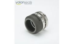 YALAN Seals - Model C20B - YALAN C20B Multi Spring Balanced Mechanical Seal for Chemical Centrifugal Pumps, Vacuum Pumps, Compressors and Reaction Kettles