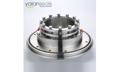 YALAN Seals - Model TLJ - YALAN TLJ Cartridge Mechanical Seal for Salt Slurry Pumps, Paper Pulp Pumps and Desulphurization Pumps