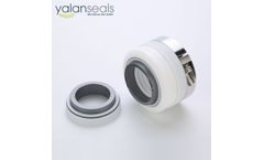 YALAN Seals - Model WB2, Type 152 - YALAN WB2 (Type 152) PTFE Bellow Mechanical Seal for Acid Proof Pumps, Plastic Pumps, Alkali Pumps, and Vacuum Equipment