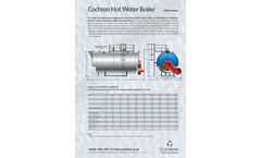 Cochran - Model HW34 - Hot Water Boiler Brochure