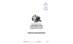 Cochran - Model ST36 - Steam Boiler - Technical Specifications