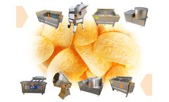 Taizy Machinery - Large potato chips plant