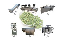 Taizy Machinery - green peas frying line