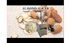 Automatic Almond Slicer Machine | Peanut, Cashew Nut Slicing Machine with Good Price Video