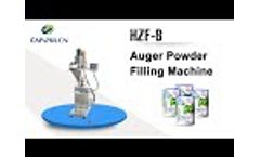 Auger Powder Filling Machine HZF-B Video