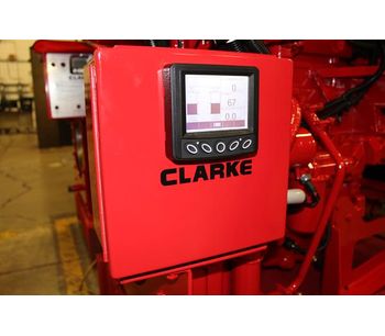 Clarke - NFPA20 - Fire Pump Engine Options - Fire Pump Alarm And Gauges ...