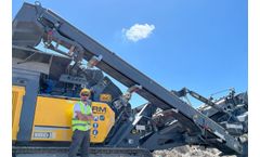RM crusher impresses Greek customer on a tight construction site