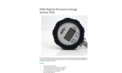 APG - Model Series PG2 - IP65 Digital Pressure Gauges - Datasheet