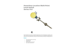 APG - Model FLX - Hazardous Location Multi-Point Level Switch - Datasheet