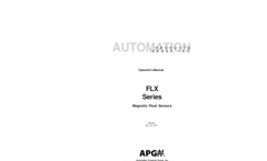 APG - Model FLX - Hazardous Location Multi-Point Level Switch - User Manual