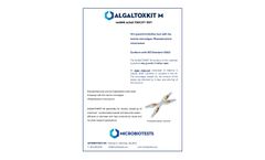 Microbiotests ALGALTOXKIT M - Marine Water Algae Toxkit - Brochure