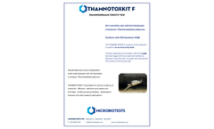 Microbiotests THAMNOTOXKIT F - Model TK31 - Cyst-based Thamnocephalus Platyurus Toxicity Test Kit - Brochure