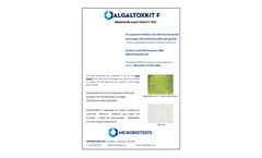 Microbiotests ALGALTOXKIT F - Freshwater Algae Toxicity Test - Brochure