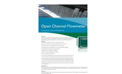 Model 713 - Open Channel Flow Meter Brochure