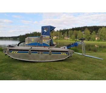 Truxor - Model T20 - Amphibious Machine for Weed Cutting and Collection of Water Plants