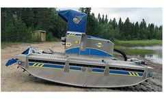 Truxor - Model T40 - Amphibious Machine for Dredge Pump and Flail Mulcher